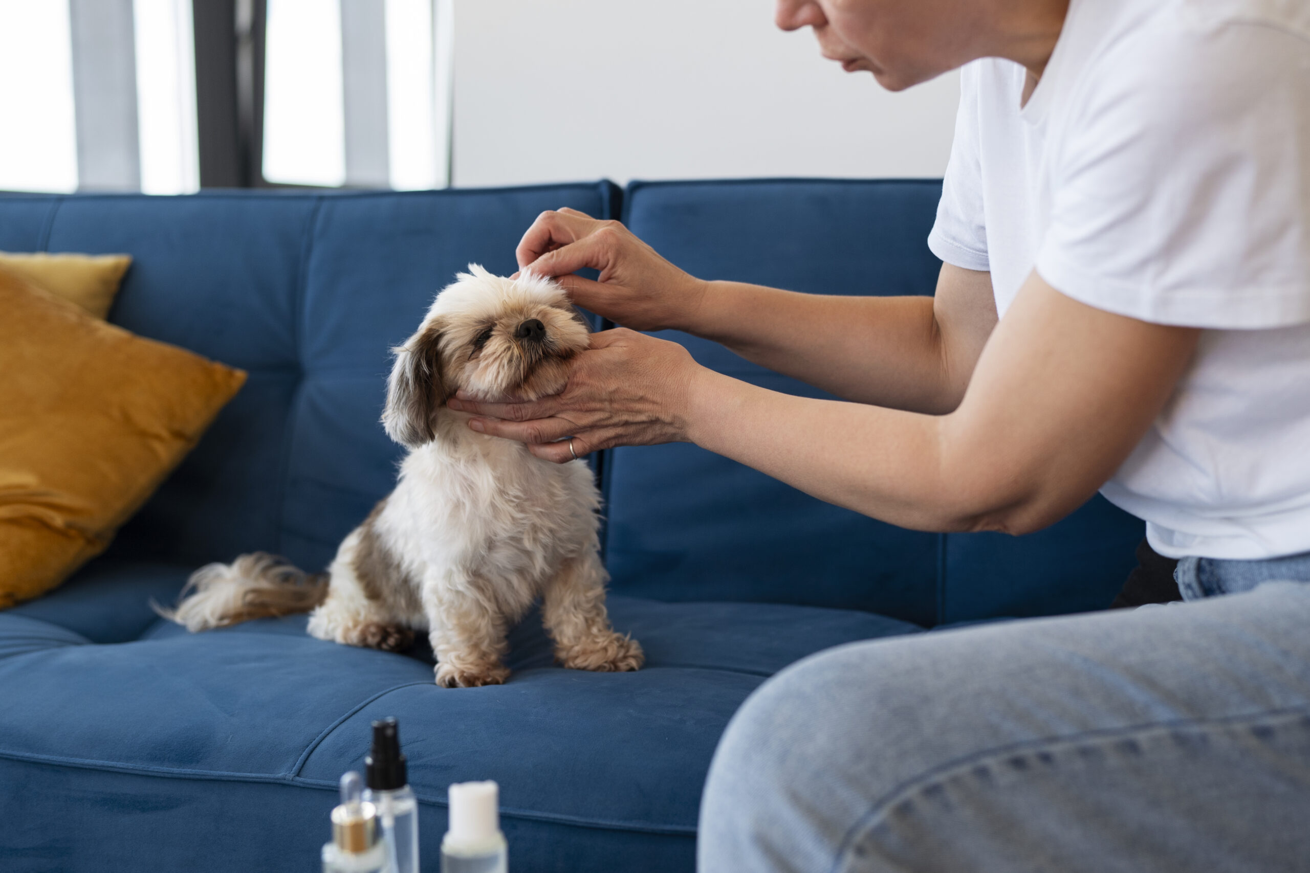 toilettage soin pour chien à domicile à nimes